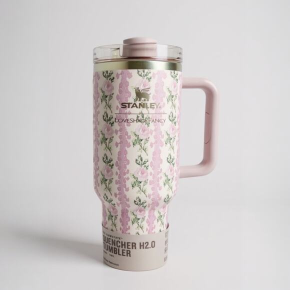STANLEY Quencher H2.0 Tumbler Love Shack Fancy 30oz NIB - Picture 2 of 2